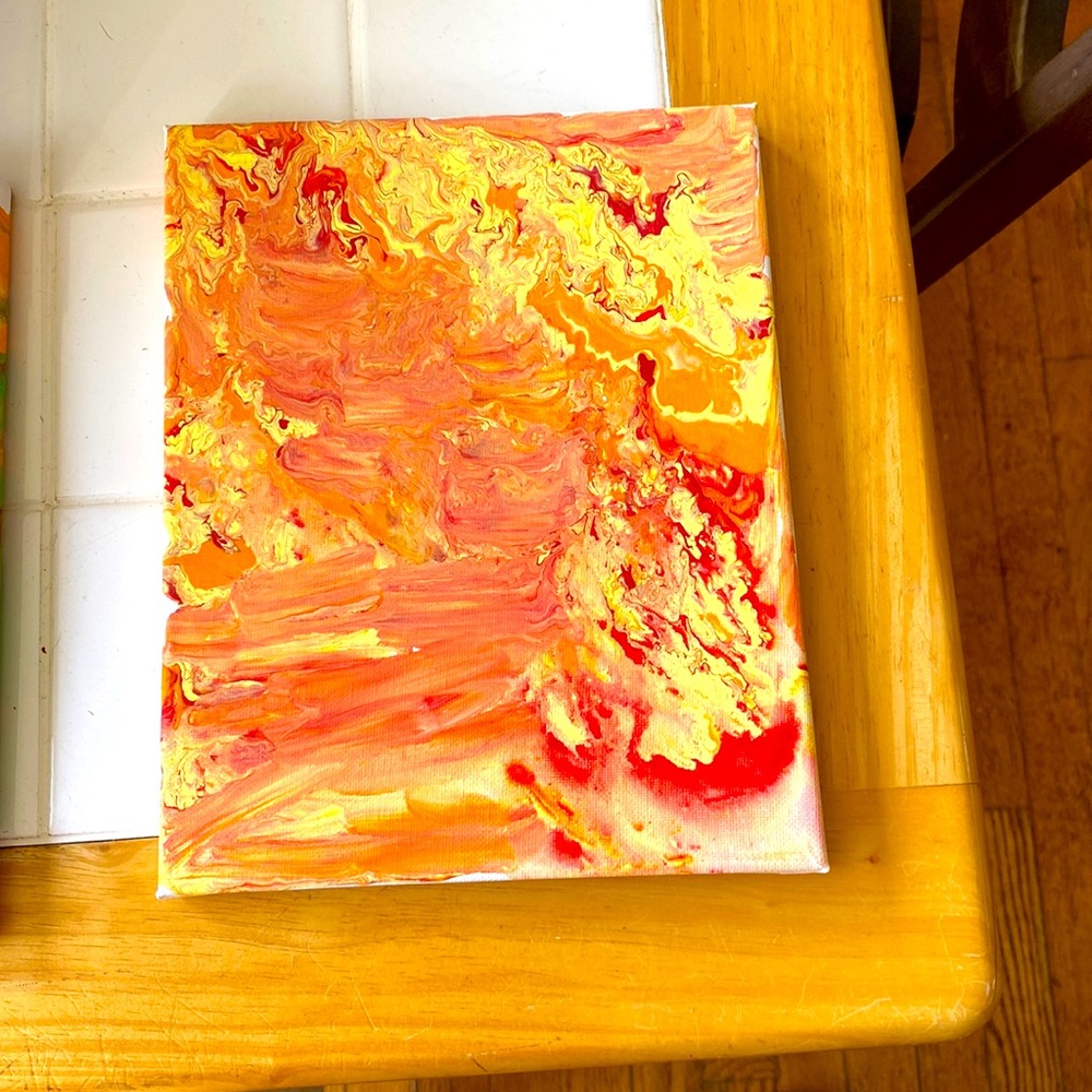 Paint pour painting